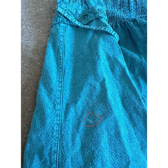 Inca Cottons Women Maxi Dress Babydoll Empire Waist Embroidered 1XL Boho Y2K - Picture 10 of 10